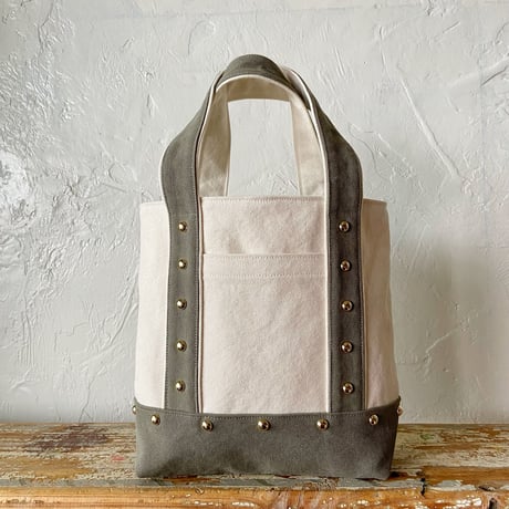 canvas tote bag medium (middle gray)
