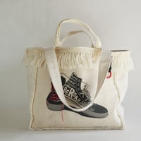 upcycle tote bag  "A"