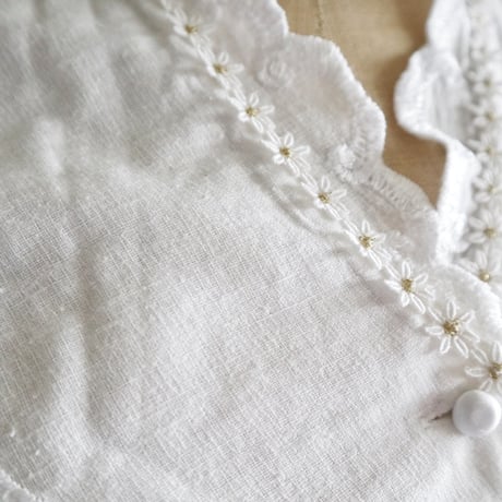upcycle linen blouse