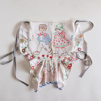 embroidery pochette (boy and girl)