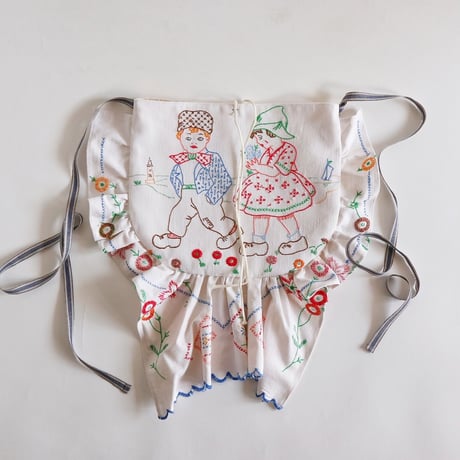 embroidery pochette (boy and girl)