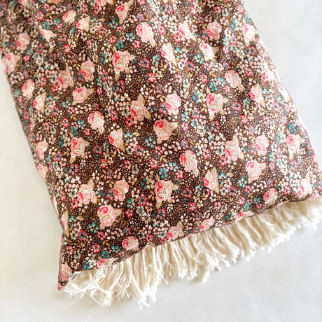 "upcycle" vintage lace  bag  (old rose)