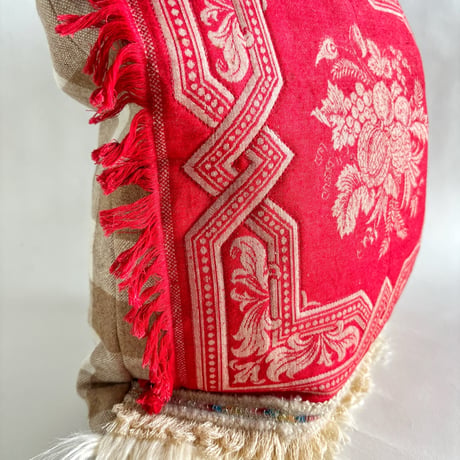 "upcycle" vintage  bag  (Doily)