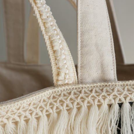 upcycle tote bag  "A"