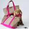 canvas tote bag (mushroom & pink)