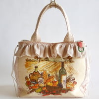 upcycle tote bag  "agri・landscape"