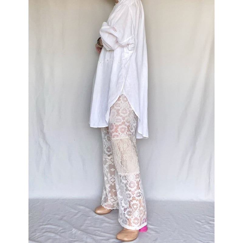 patchwork lace pants | uniquees