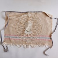 Euro vintage  apron "a"