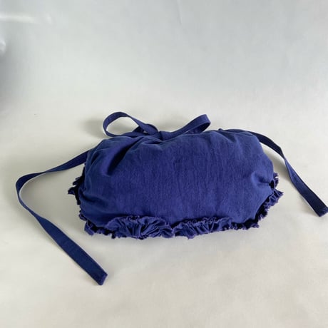 shirring bag （light navy)