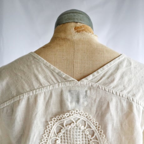 upcycle linen pullover