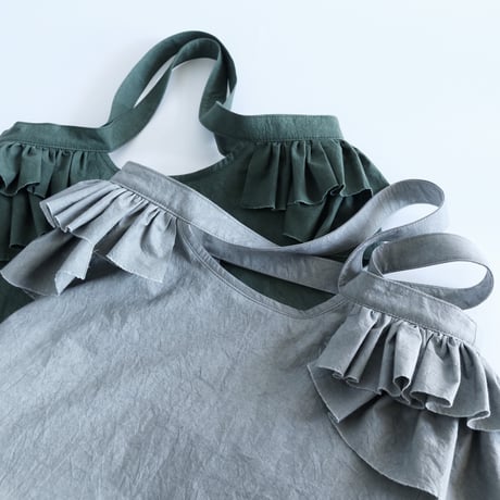 bucket bag　(dark green)