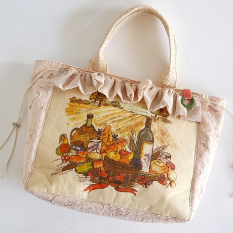 upcycle tote bag  "agri・landscape"