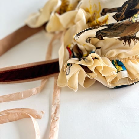 vintage scarf upcycle bag (western)