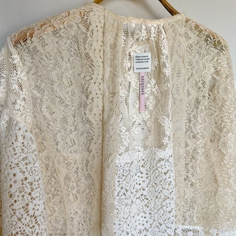 patchwork lace tunic "a"