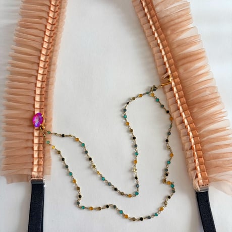 suspender (tulle frill)