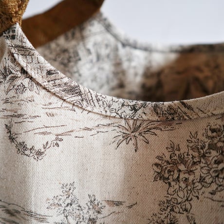 vintage embroidery bucket bag