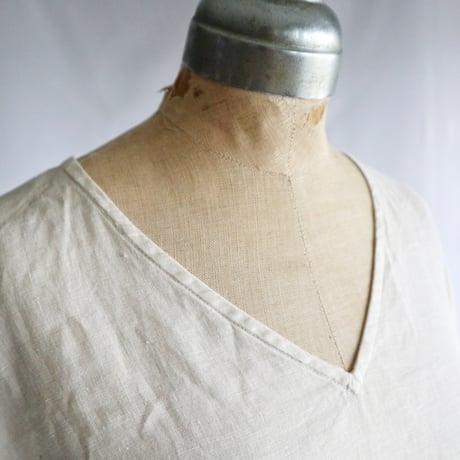 upcycle linen pullover