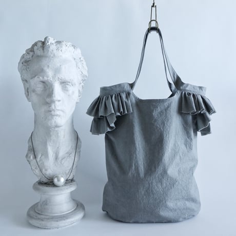 bucket bag　(dove grey)