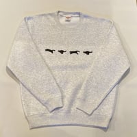 レッサーパンダ シルエット スウェットトレーナー