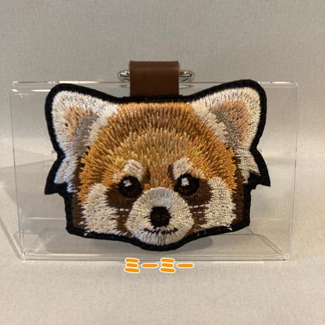 レッサーパンダ 刺繍チャーム