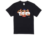 「となりの常連さん」Tシャツ ＜黒＞