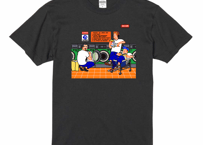 「となりの常連さん」Tシャツ ランドリーデザイン （カラー：スミ）