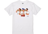 「となりの常連さん」キッズTシャツ ＜白＞