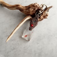 魚類単色染色樹脂封入標本キーホルダー