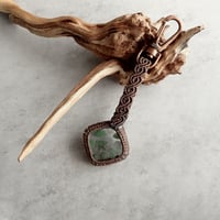 天然石樹脂封入標本キーホルダー