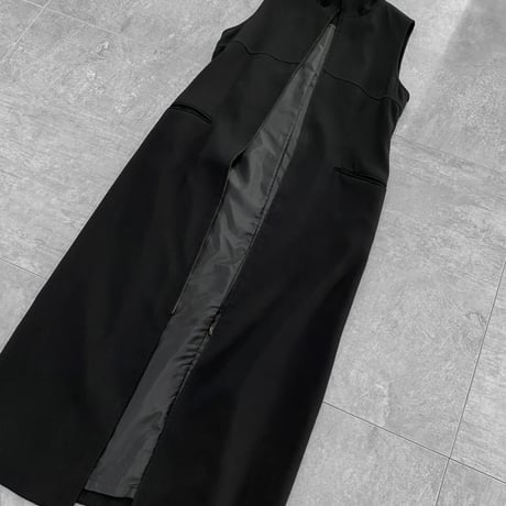 long zip vest
