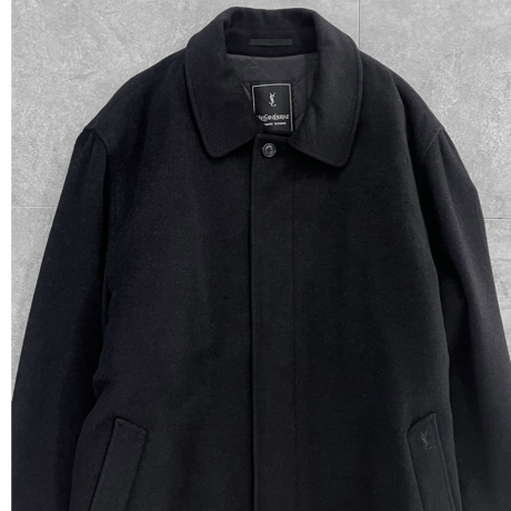 Yves Saint Laurent cashmere blended coat