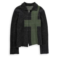 cross wool jacket