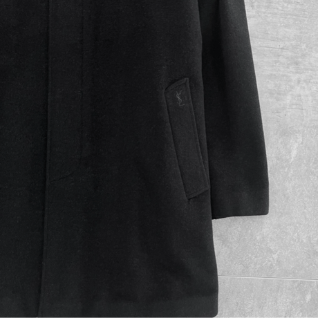 Yves Saint Laurent cashmere blended coat