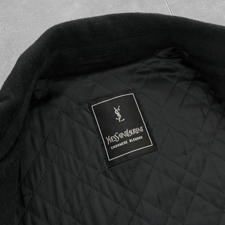 Yves Saint Laurent cashmere blended coat