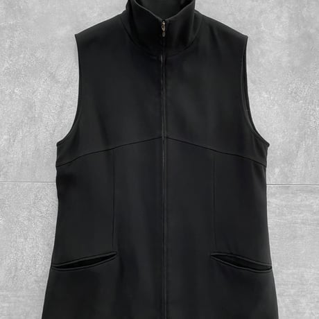 long zip vest