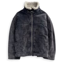 corduroy boa jacket