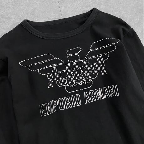 EMPORIO ARMANI logo long sleeve