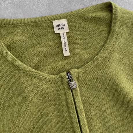HERMES cashmere cardigan