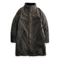 Faded style down coat