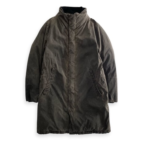 Faded style down coat