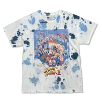 STREET FIGHTERⅡvintage tie dye Tee