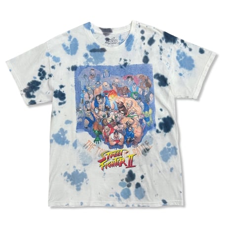 STREET FIGHTERⅡvintage tie dye Tee