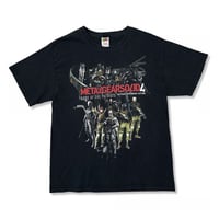 METALGEARSOLID4 vintage black Tee