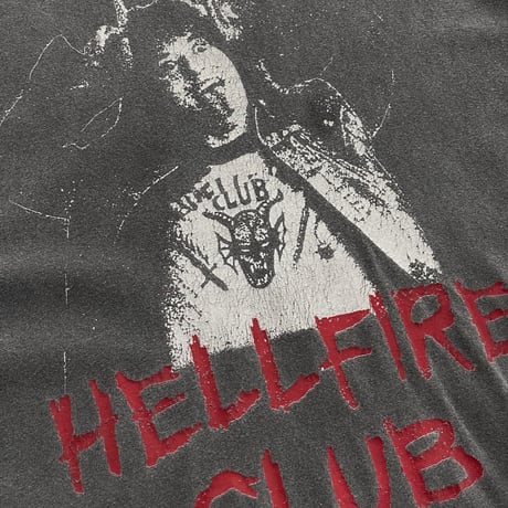 『STRANGER THINGS』Hellfire Club "Eddie Munson"tee
