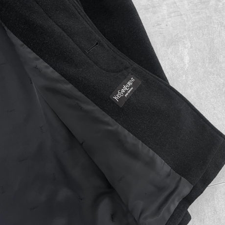 Yves Saint Laurent cashmere blended coat