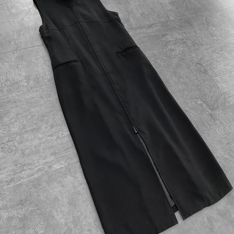 long zip vest