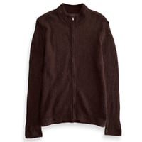 mohair blend sheer jacket