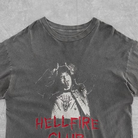 『STRANGER THINGS』Hellfire Club "Eddie Munson"tee
