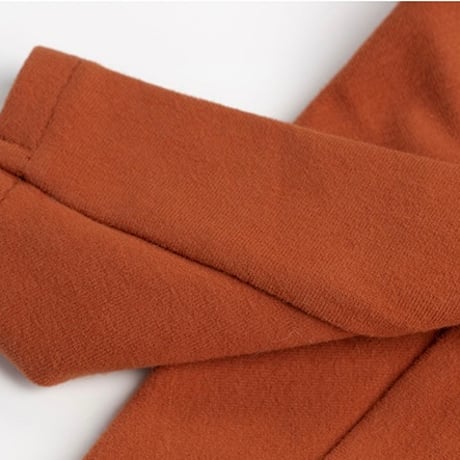 Cotton Stretch Rompers [Brown]