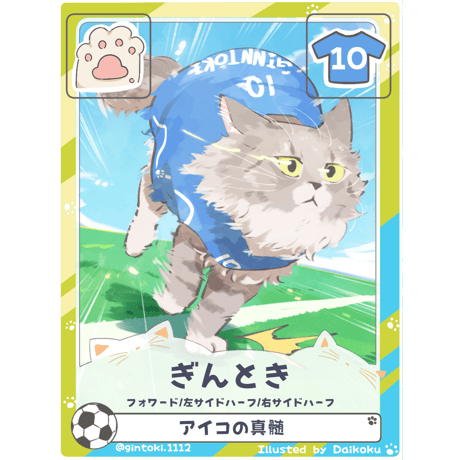 ぎんとき【フォワード/左サイドハーフ/右サイドハーフ】
